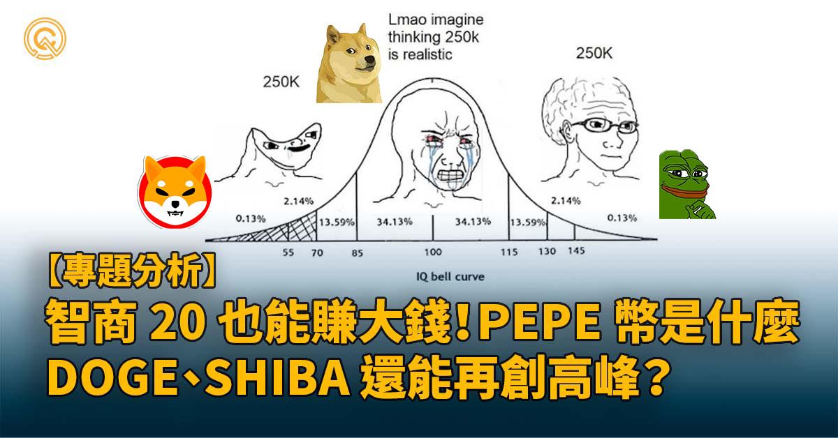 迷因幣是什麼？為何會突然暴升成話市場熱話？PEPE 、DOGE、SHIBA 能再創高峰嗎？ 